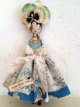 Fairy Miss Blue Pansy