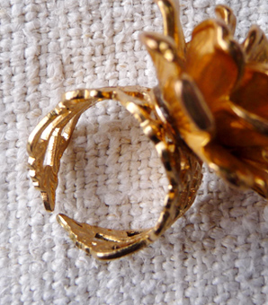 Golden Rose Ring