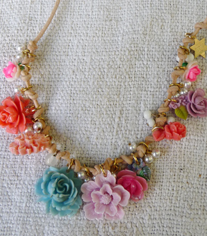 Leather Charm Necklaces